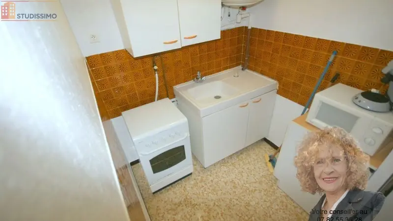 Studio 24m² Le Grau-du-Roi - Vue mer, lumineux - Photo 7