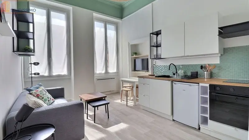 Studio meublé 28m² Chambéry centre - Lumineux, 3e étage - Photo 5