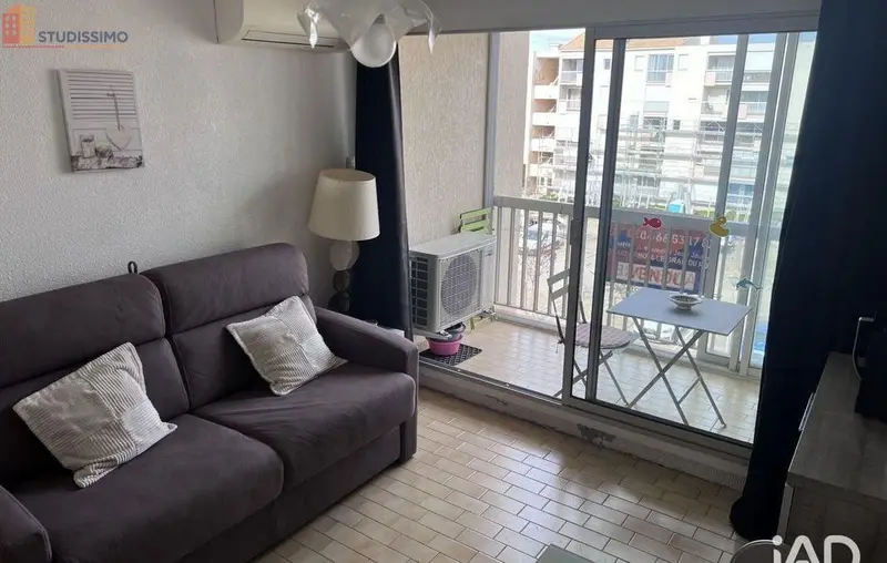Studio 17m² Le Grau-du-Roi - Étage élevé, lumineux - Photo 1