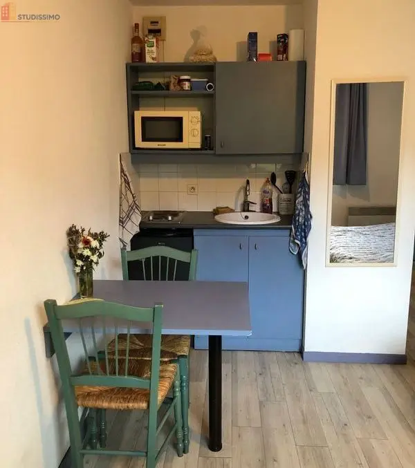 Studio 19m² Chambéry centre - Meublé, lumineux - Photo 2