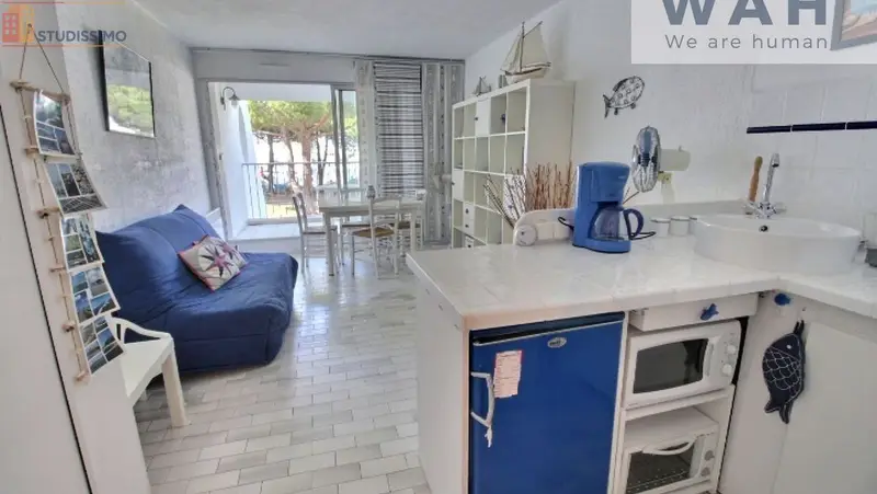Studio 29m² Le Grau-du-Roi - 1er étage, DPE D - Photo 5