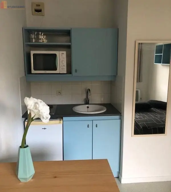 Studio meublé 20m² Chambéry centre - Résidence sécurisée - Photo 1