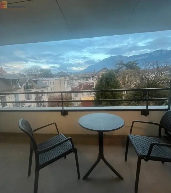Studio meublé 27m² Aix-les-Bains - Terrasse, étage élevé - Photo 4
