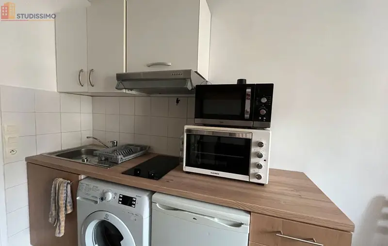 Studio meublé 18m² Chambéry centre - Balcon, lumineux - Photo 4