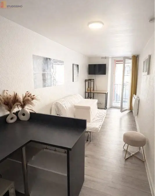 Studio meublé 17m² Chambéry centre - Balcon, lumineux - Photo 4