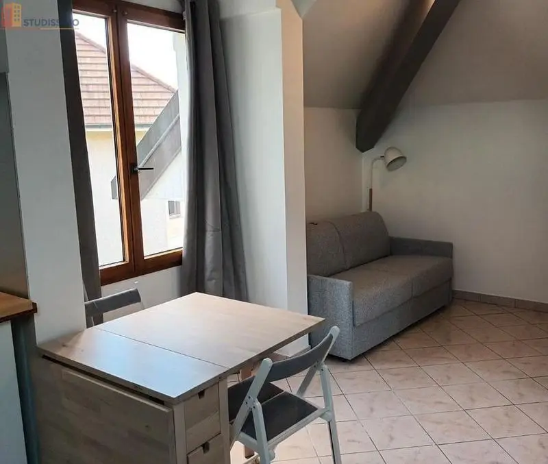 Studio meublé 28m² Aix-les-Bains - Étage élevé, lumineux - Photo 1