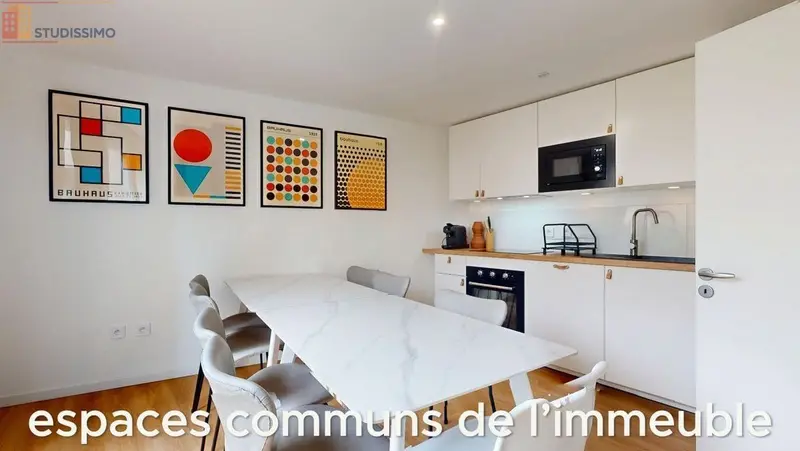 Studio meublé 19m² Ambilly - Meublé, lumineux - Photo 3