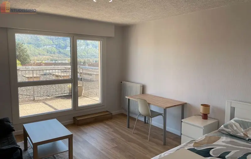 Studio meublé 33m² Ambilly - Terrasse, vue - Photo 25