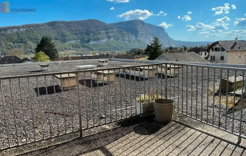 Studio meublé 33m² Ambilly - Terrasse, vue - Photo 21