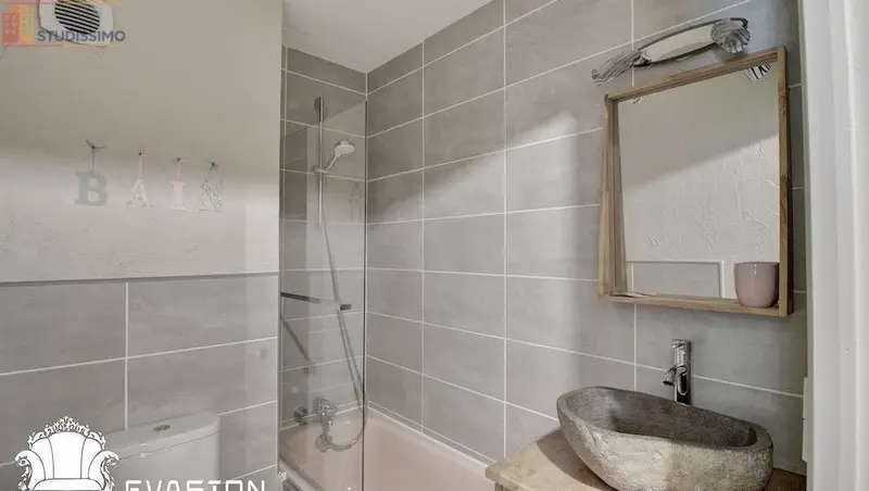 Studio 25m² Saint-Gervais-les-Bains - Meublé, dernier étage - Photo 1