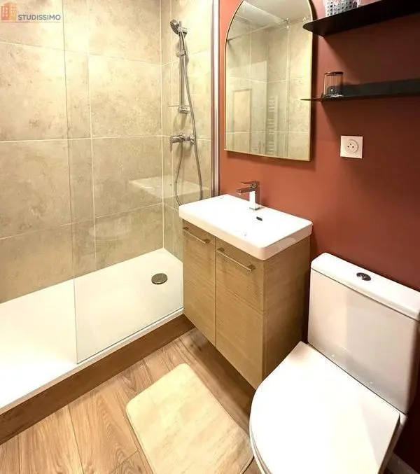 Studio meublé 27m² Saint-Julien-en-Genevois - Meublé, DPE C - Photo 2