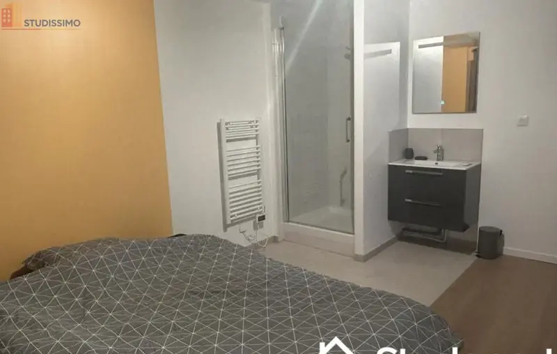 Studio meublé 16m² Annemasse - Meublé, 1 pièce - Photo 1
