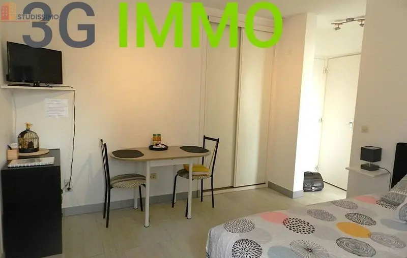 Studio 21m² Cazaubon - Meublé, terrasse, exposition sud-ouest - Photo 6