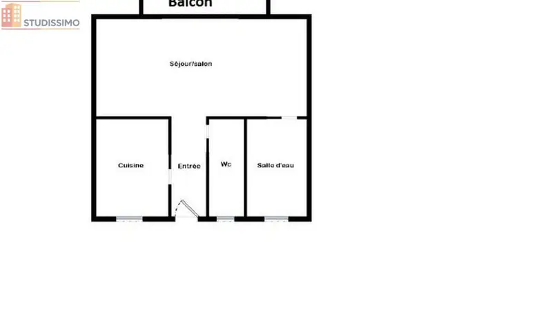 Studio 25m² Cazaubon - Lumineux, au 1er étage - Photo 1