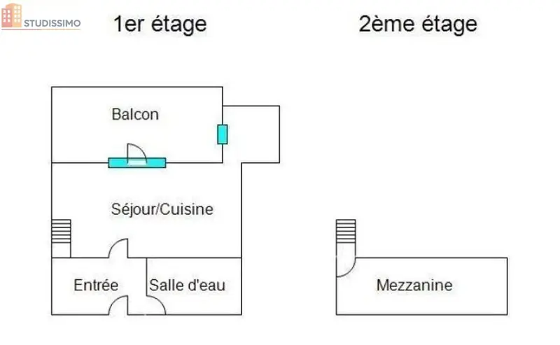 Studio 22m² Cazaubon - Sans caractéristique - Photo 3