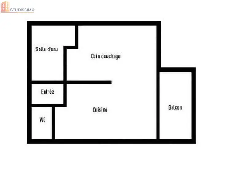 Studio 21m² Cazaubon - Rez-de-chaussée, lumineux - Photo 2