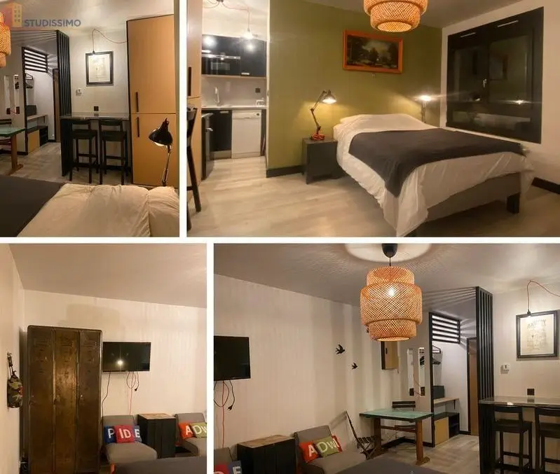 Studio meublé 27m² Annecy centre - Vue dégagée, proche église - Photo 2