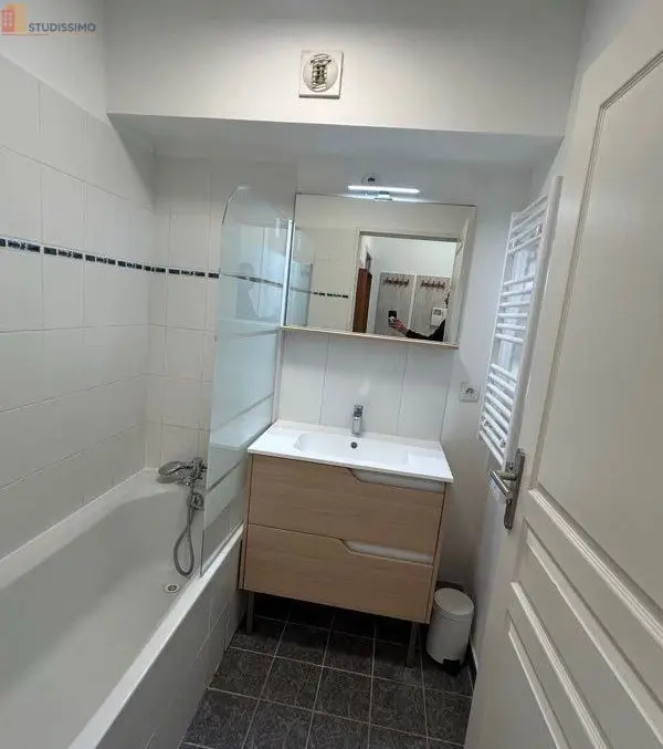 Studio meublé 28m² Annemasse 74100 - Parking privé, lumineux - Photo 10