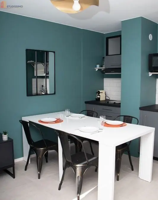Studio meublé 28m² Cluses - Balcon, charges comprises - Photo 5