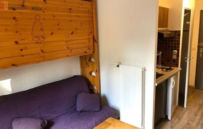Studio meublé 15m² Arâches-la-Frasse - Meublé, 2e étage - Photo 2