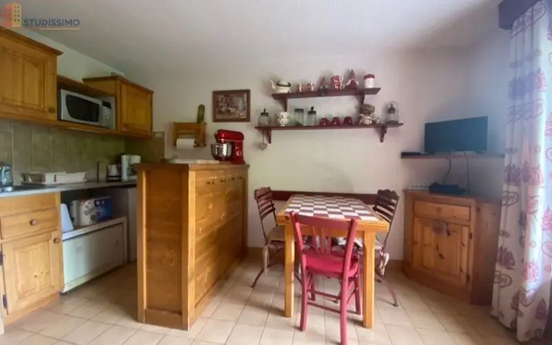 Studio 21m² Bellevaux 74470 - Meublé, 2e étage - Photo 8