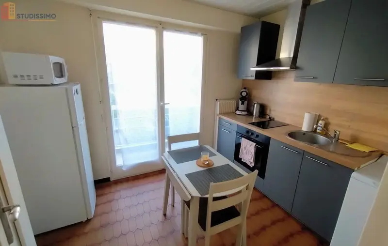 Studio meublé 30m² Annemasse - Cuisine séparée, balcon - Photo 4