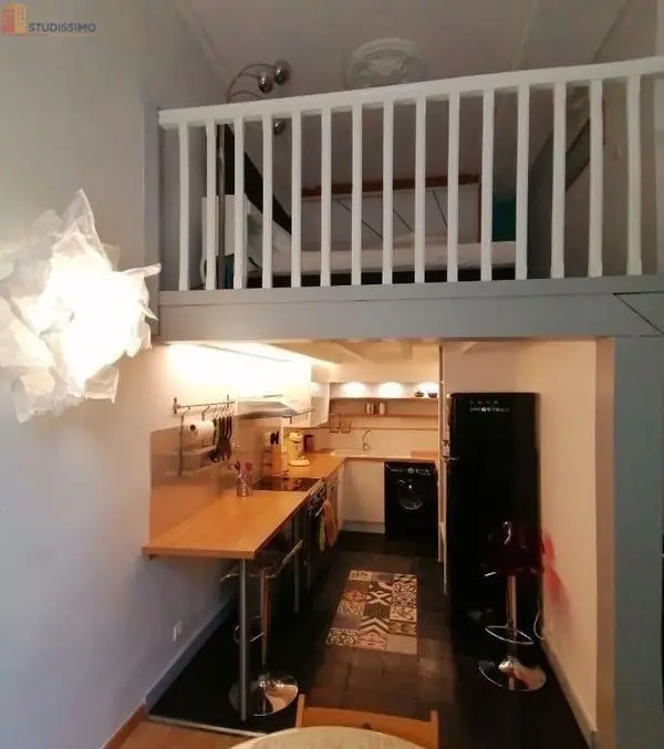 Studio meublé 64m² Lyon 3e Part-Dieu - Lumineux, grand séjour - Photo 1