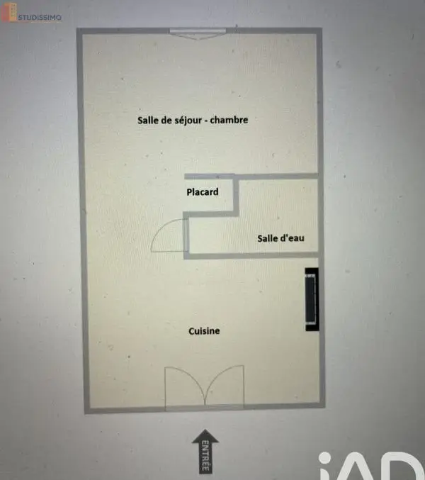 Studio 27m² Tours 37000 - Photo 2