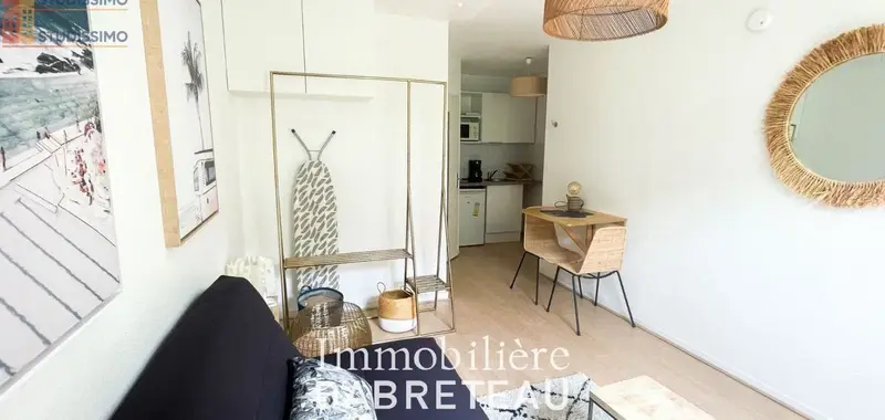 Studio 21m² Lyon 8e - Meublé, DPE D - Photo 2