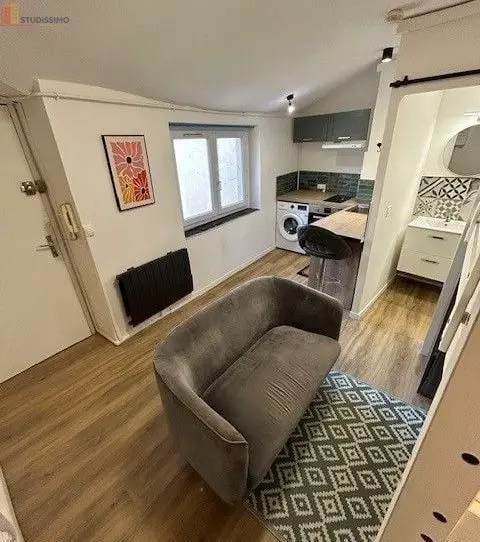Studio meublé 23m² Lyon 1er - Lumineux, 6e étage - Photo 2