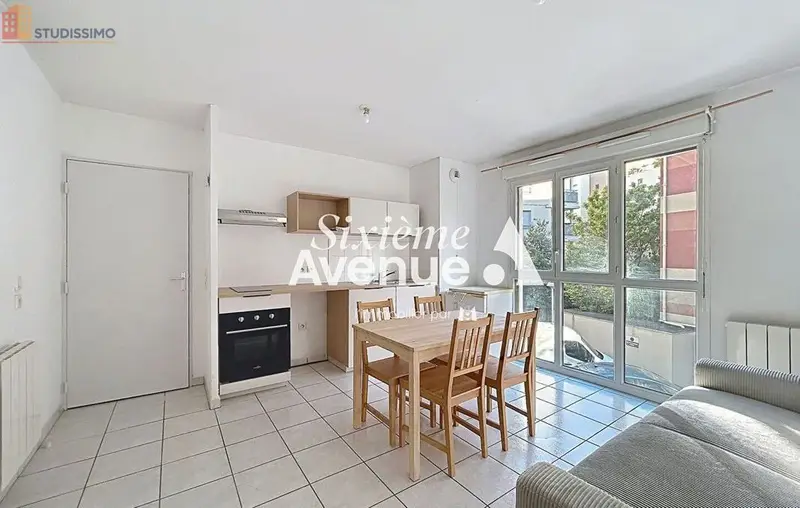 Studio 27m² Villeurbanne - Lumineux, proche commodités - Photo 6