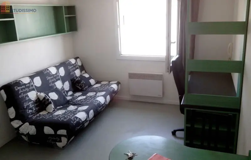 Studio meublé 19m² Lyon 3e - Dernier étage, lumineux - Photo 2