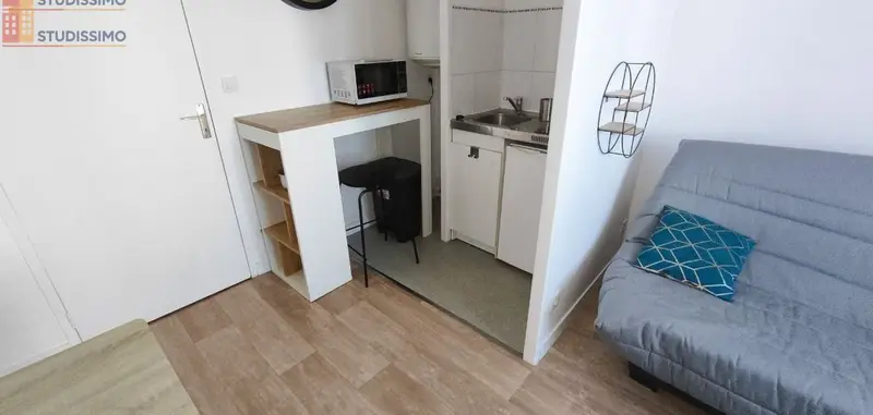 Studio 20m² Joué-lès-Tours - Proche fac Grandmont - Photo 2
