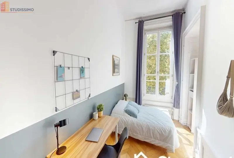 Studio meublé 12m² Lyon 1er - Calme, lumineux - Photo 4