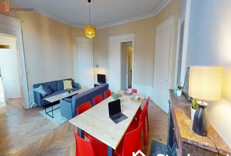 Studio meublé 12m² Lyon 1er - Calme, lumineux - Photo 1