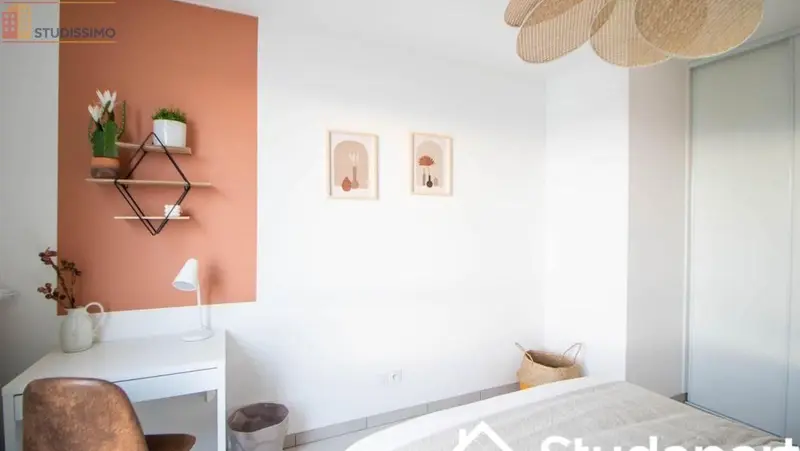 Studio meublé 10m² Villeurbanne - Lumineux, 7e étage - Photo 4