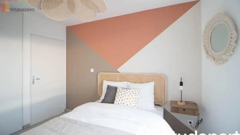 Studio meublé 10m² Villeurbanne - Lumineux, 7e étage - Photo 2