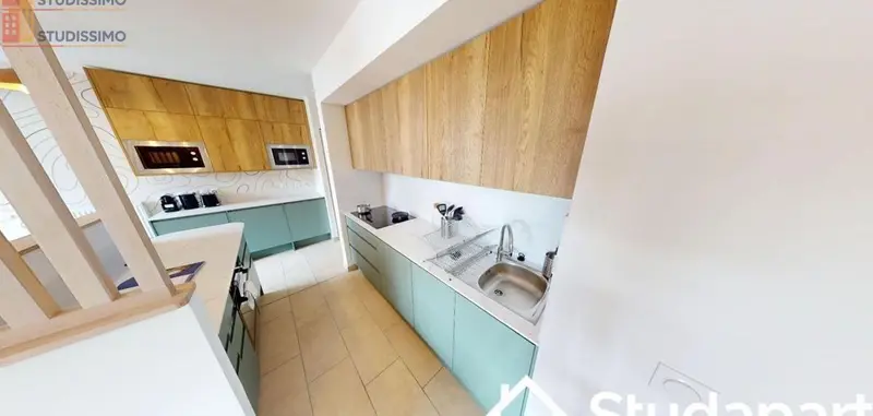 Studio meublé 15m² Lyon 7e - Meublé, lumineux - Photo 2