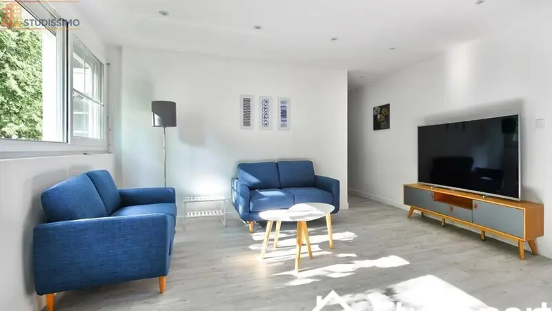 Studio meublé 11m² Villeurbanne - Calme, meublé - Photo 4
