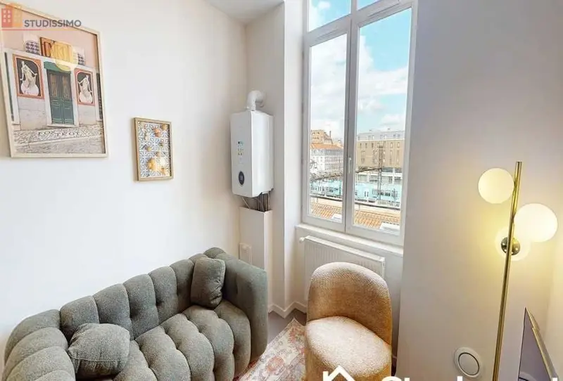 Studio 11m² Lyon 2e - Meublé, 4e étage - Photo 3
