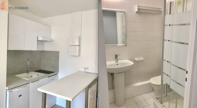 Studio meublé 18m² Paris 17e - Lumineux, meublé - Photo 2