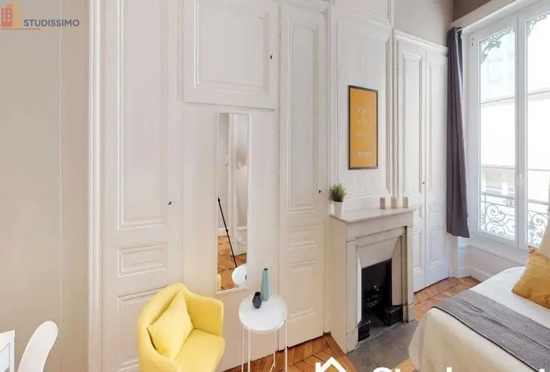 Studio meublé 14m² Lyon 2e - Calme, lumineux - Photo 2