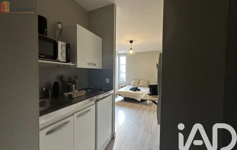Studio 14m² Tours centre - DPE D, 1er étage - Photo 1