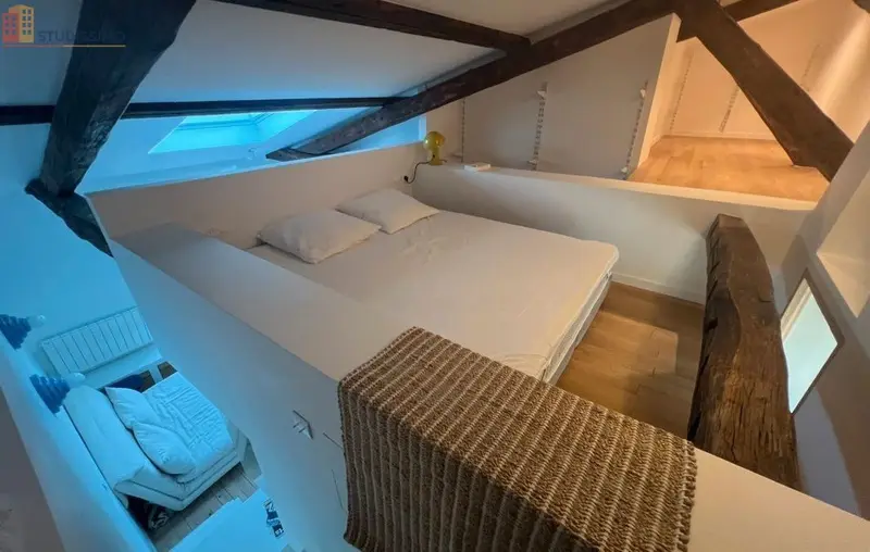 Studio meublé 30m² Paris 11e - Rénové, vue dégagée - Photo 2