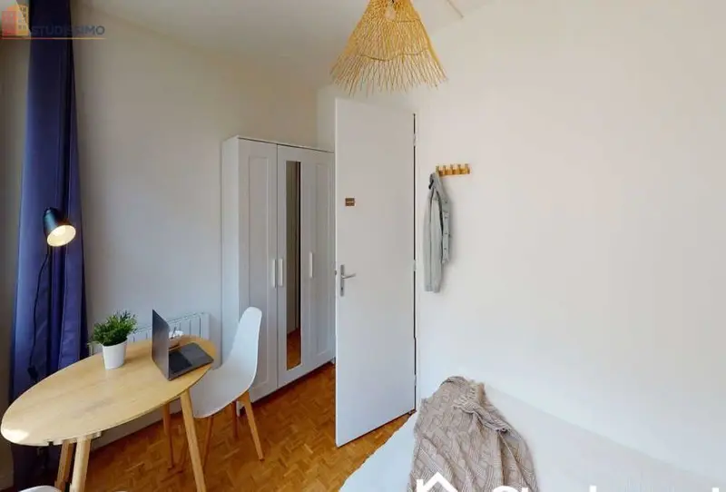 Studio meublé 11m² Lyon 2e - Calme, 4e étage - Photo 2