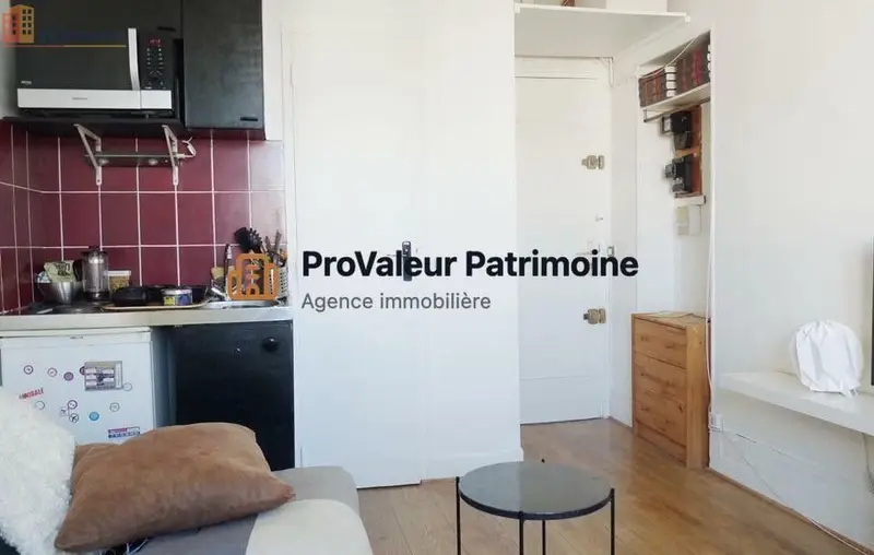 Studio meublé 16m² Paris 11e - 5e étage, lumineux - Photo 4