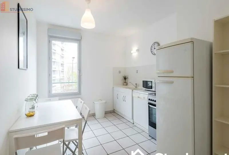 Studio meublé 9m² Lyon 7e - Meublé, DPE C - Photo 3