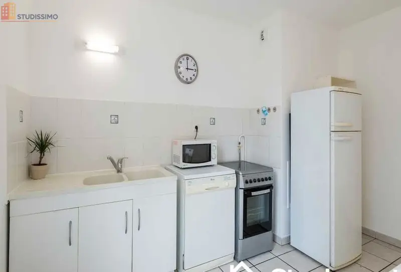 Studio meublé 9m² Lyon 7e - Meublé, DPE C - Photo 1