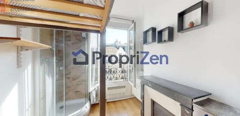 Studio 9m² Paris 16e - Meublé, 6e étage - Photo 5