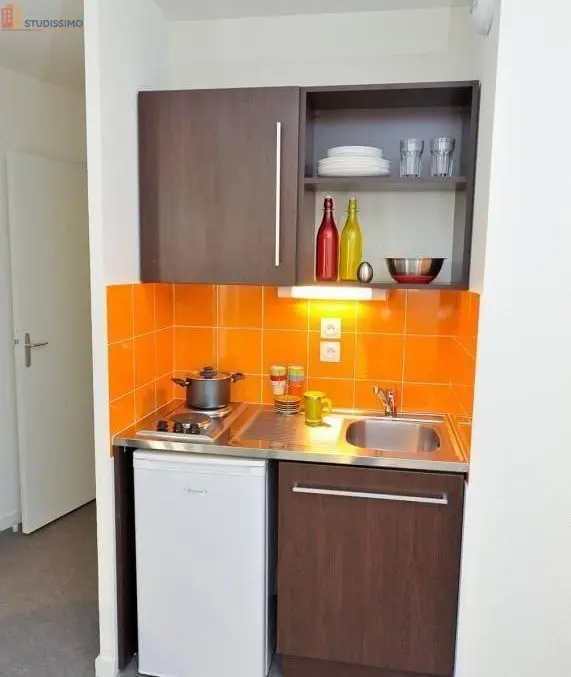 Studio meublé 19m² Villeurbanne - Meublé, DPE D - Photo 8
